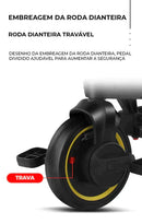 Triciclo de Passeio Dobrável Luxo