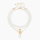 Colar de Pérolas Classic - Conjunto Triplo