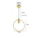 LUMINÁRIA PENDENTE EM ANEL PINGENTE