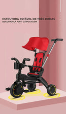Triciclo de Passeio Dobrável Luxo