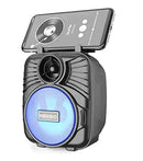 Caixinha De Som Portátil Bluetooth Fm Mp3 Cartão Sd Pendrive