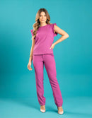SCRUB FEMININO LUCY FUCHSIA