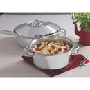 Jogo De Panelas 9 Peças Inox Fundo Triplo Solar Tramontina