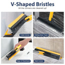 Escova de limpeza 2 em 1 com raspador macio