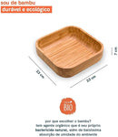 BOWL QUADRADO BAMBU