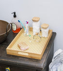 Bandeja de Bambu Retangular