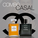 COMBO CASAL - Bleu de Chanel Masculino + Channel Nº5 Feminino