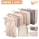 KIT 8 Bolsas Organizadoras á Prova D'água (+3 de Brinde) + Frete Grátis!