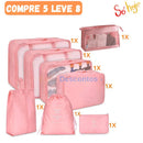 KIT 8 Bolsas Organizadoras á Prova D'água (+3 de Brinde) + Frete Grátis!