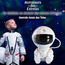 Projetor Astronauta de Estrelas e Galáxias HD.