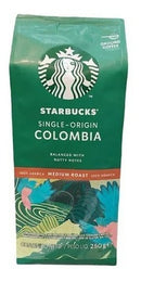 Café Torrado e Moído Starbucks Single-Origin Colombia Pacote 250g