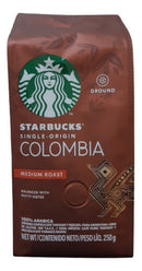 Café Torrado e Moído Starbucks Single-Origin Colombia Pacote 250g