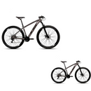 Bicicleta aro 29 com 21 Marchas Freio a Disco, Quadro Alumínio MTB – Grafite+Preto
