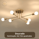 LUMINÁRIA MODERNA GEOMÉTRICA