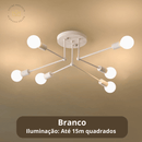 LUMINÁRIA MODERNA GEOMÉTRICA