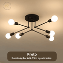 LUMINÁRIA MODERNA GEOMÉTRICA