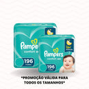 [ATACADO] Fraldas Pampers Confort Sec - Pacote com 196 unidades