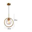 LUMINÁRIA PENDENTE EM ANEL MODERNO