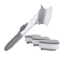 Escova para Limpeza com Dispenser