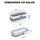 SmartMop - Limpeza Inteligente em Cada Passo + BALDE DOBRÁVEL + FRETE GRÁTIS + BRINDE