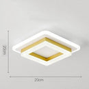 LUMINÁRIA LED MODERNA DE TETO