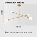 LUSTRE CANDELABRO MINIMALISTA