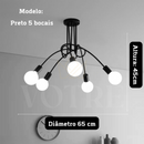 LUMINÁRIA RETRÔ AMERICANO