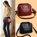 Bolsa Baly® Linda e Poderosa Resistente Puro Couro - COMPRE 1 LEVE 2