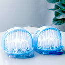 Chinelo para limpeza e massagem dos pés