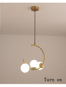 LUMINÁRIA PINGENTE LUNAR MODERNA