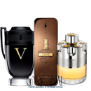 Combo 3 Perfumes - 1 Million Prive, Invictus Victory, Azzaro Wanted 50ml