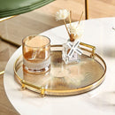 Aparador Circular Decorativo em Acrílico