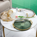 Aparador Circular Decorativo em Acrílico