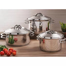 Jogo De Panelas 9 Peças Inox Fundo Triplo Solar Tramontina