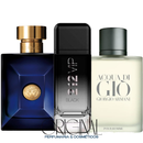 Combo 3 Perfumes - Dylan Blue, 212 VIP Black, Acqua Di Gio