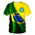 Camiseta do Brasil - Ordem e Progresso