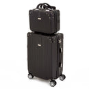 CONJUNTO DE MALA DE VIAGEM DE BORDO E FRASQUEIRA ITALIA