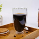 Copos vidro duplo  350ml  - 2, 4 ou 6 peças