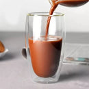 Copos vidro duplo  350ml  - 2, 4 ou 6 peças