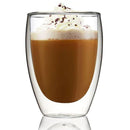 Copos vidro duplo  350ml  - 2, 4 ou 6 peças