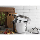 Jogo De Panelas 9 Peças Inox Fundo Triplo Solar Tramontina