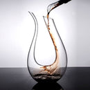 Decanter De Vinho Swan Cristal Jarra em U