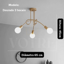 LUMINÁRIA RETRÔ AMERICANO