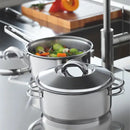 Jogo De Panelas 9 Peças Inox Fundo Triplo Solar Tramontina