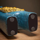 Escultura Casal Elefantes Retrô em Resina (O Par)