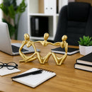 Escultura Contemporânea Abstrata Pensador