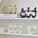 Escultura Contemporânea Abstrata Pensador