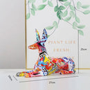 Escultura Doberman Street & Colors