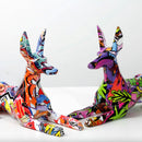 Escultura Doberman Street & Colors