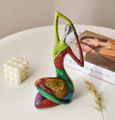 Escultura Elegância Feminina em Resina